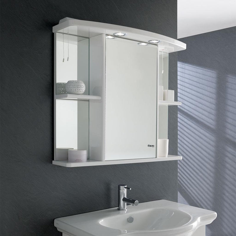 80cm light shaver skt cabinet cornice