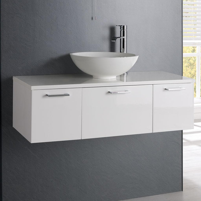 Sorrento 96cm wall hung unit