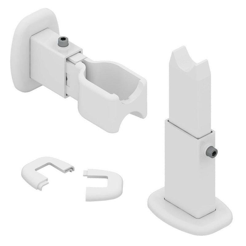 Room Divider Bracket Set for Towel Rails