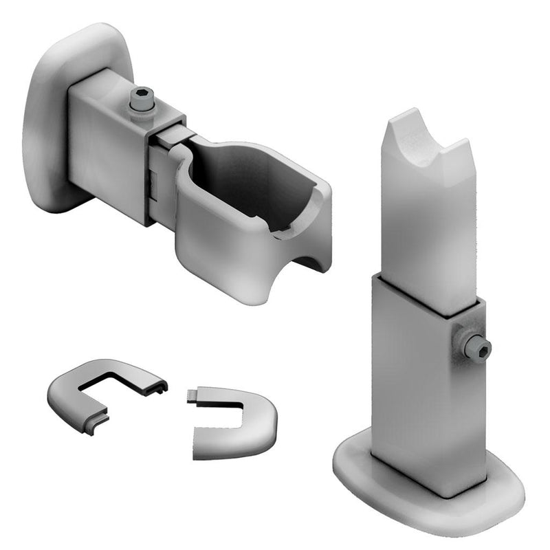 Room Divider Bracket Set for Towel Rails