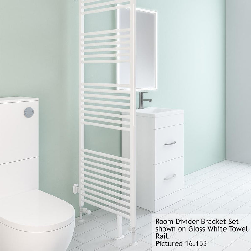 Room Divider Bracket Set for Towel Rails