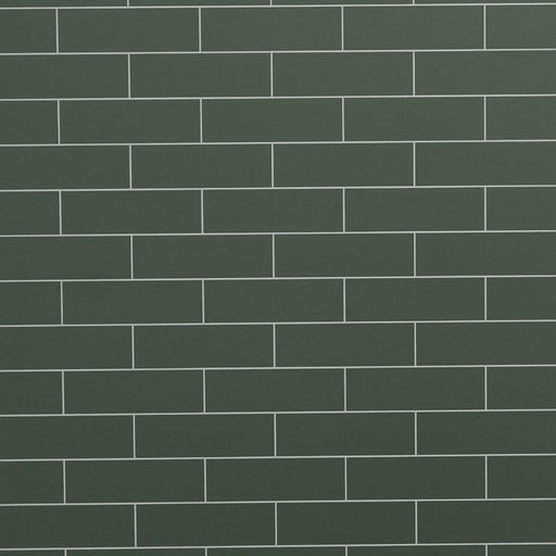 Satin Green Metro Tile Cutline