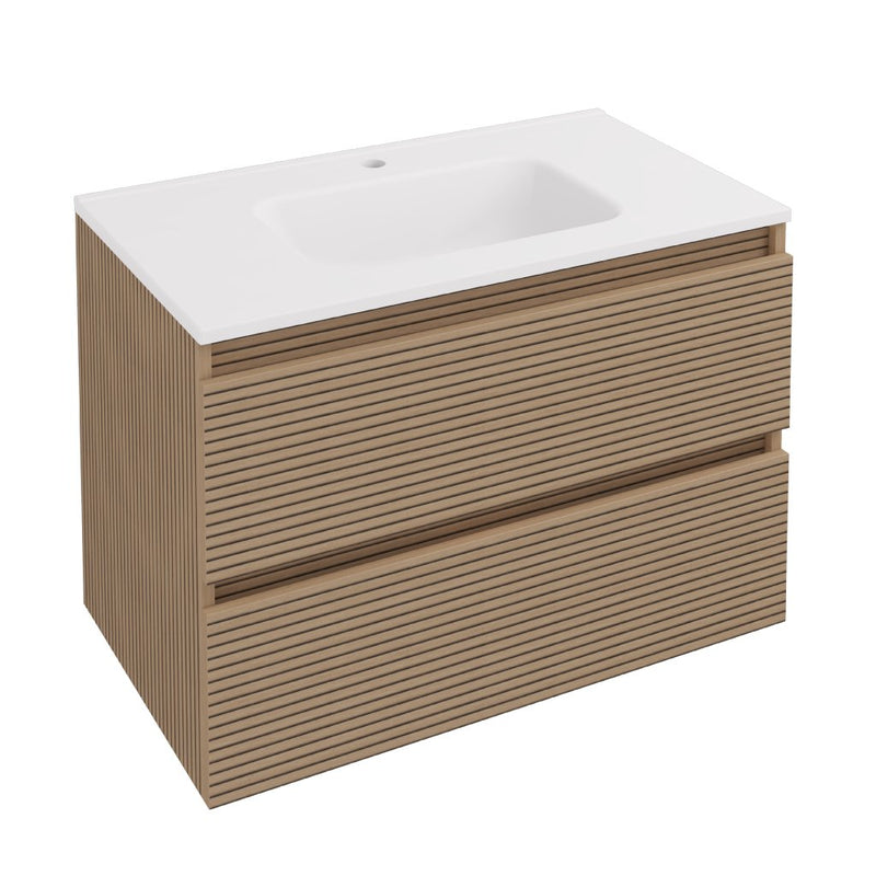 Olympia 800 Fluted Effect Drawer Unit
