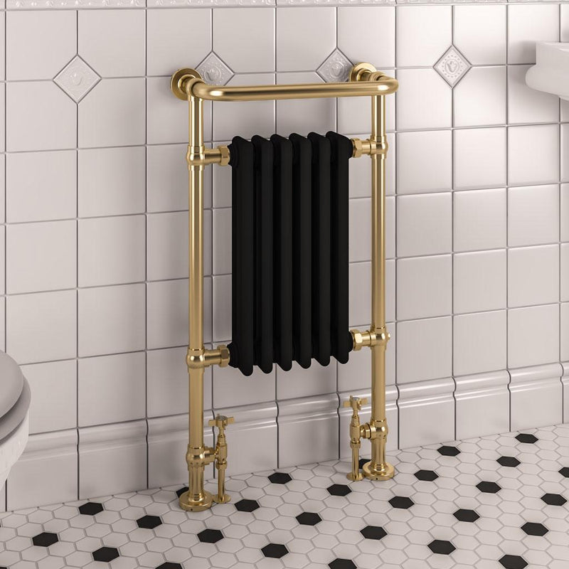 Matt Black/Brushed Brass