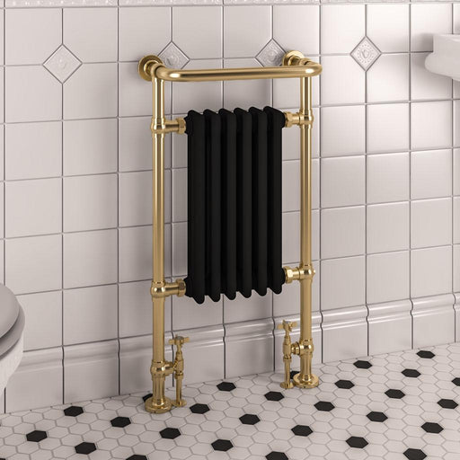 Matt Black/Brushed Brass