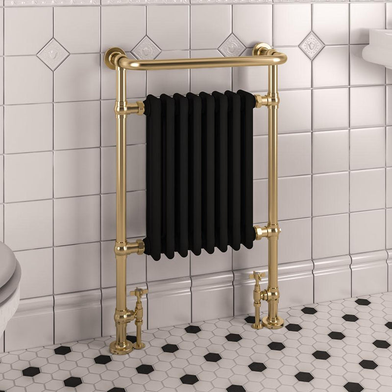 Matt Black/Brushed Brass