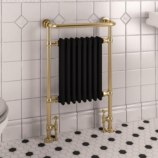 Matt Black/Brushed Brass