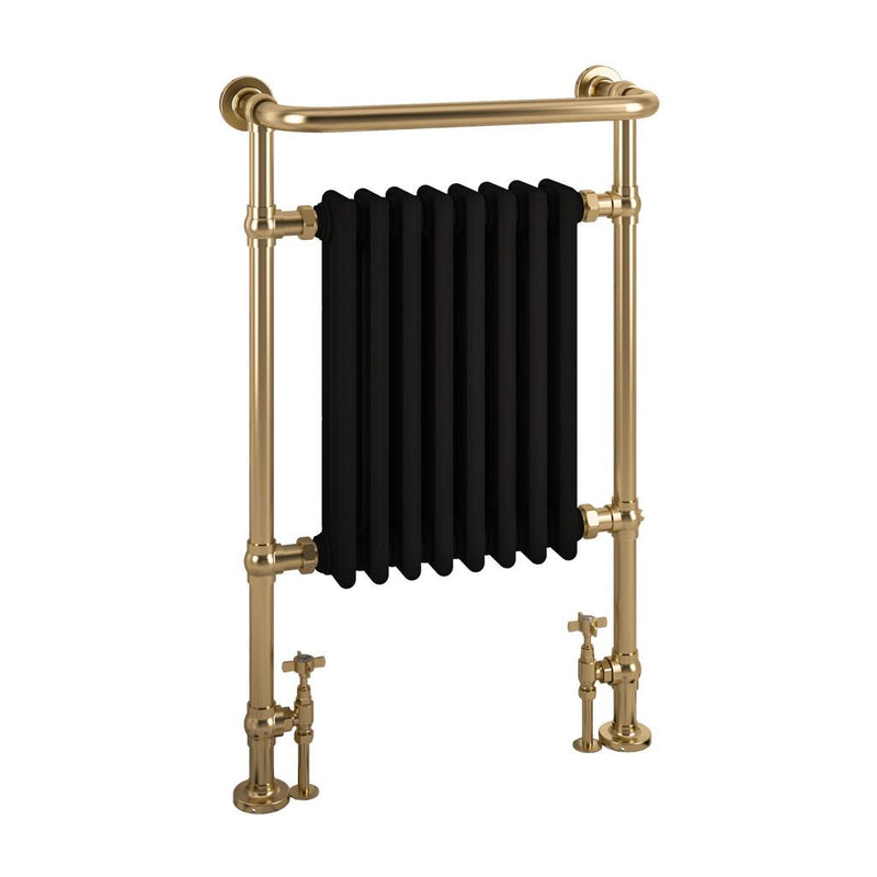 Matt Black/Brushed Brass