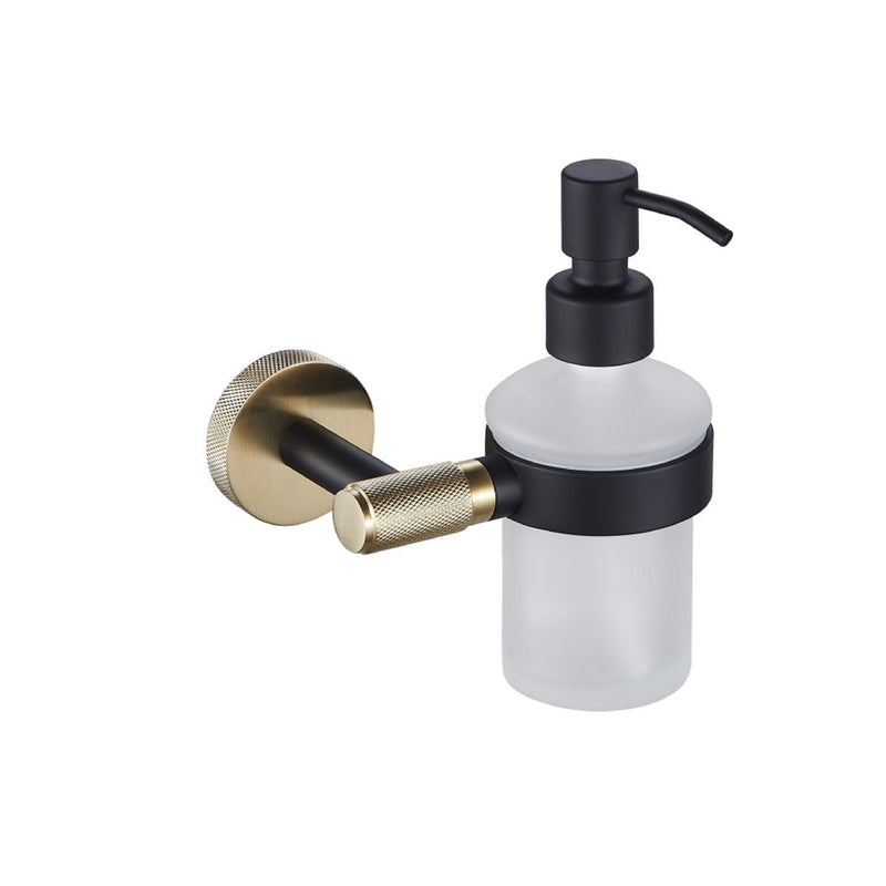 Matt Black/Brushed Brass