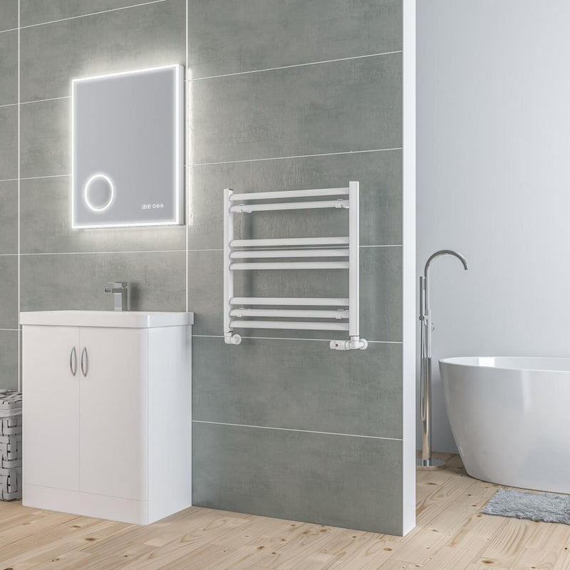 Velor 600 x 600 Aluminium Towel Rail